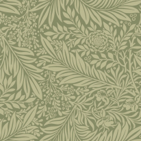 Hoopla Walls Elegance Leaf Vine Olivine Wallpaper - HWA1233W