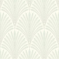 Hoopla Walls Elegance Leaf Fan Sky Wallpaper - HWA1255W
