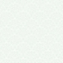 Hoopla Walls Elegance Ditsy Deco Fan Sky Wallpaper - HWA1268W
