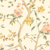 Hoopla Walls Bird Song Autumn Wallpaper - HWA1344W