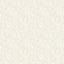 Hoopla Walls Zebra Leaf Linen Wallpaper - HWA1358W