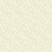 Hoopla Walls Zebra Leaf Soft Lime Wallpaper - HWA1359W