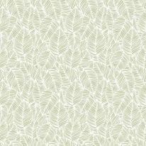 Hoopla Walls Zebra Leaf Olive Wallpaper - HWA1360W