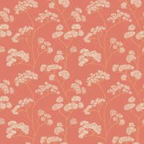 Hoopla Walls Elderflower Trail Spice Wallpaper - HWA1400W