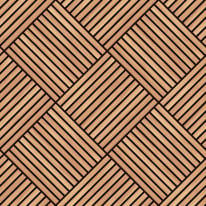 Close-up material sample of the Hoopla Walls HWA1461W design showing the small oak diamond slat pattern on a non-woven base.