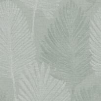 Galerie Horizon Palm Leaf Green Metallic Wallpaper - HZ62077