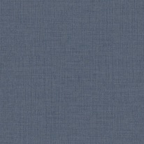 Grandeco Icon Linen Plain Texture Navy Wallpaper - IC1015