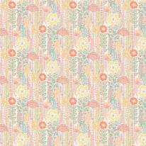 Ohpopsi Ichika Seedheads Ballet Slipper Wallpaper - IKA50132W