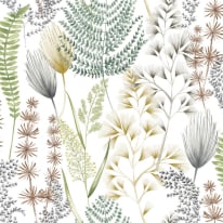 Ohpopsi Summer Ferns Earth/Organic Wallpaper - JRD50106W