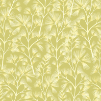 Ohpopsi Arabella Ferns Chartreuse Wallpaper - JRD50117W