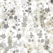 Ohpopsi Blossom Motifs Neutral/Grey Wallpaper - JRD50122W