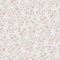 Grandeco Jack N Rose Liberty Floral Lilac/Pink Wallpaper - JS3101