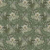 Galerie Rambleicious Floral Dark Green Wallpaper - LB25103