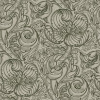 Galerie Down the Dilly Floral Green Wallpaper - LB25111