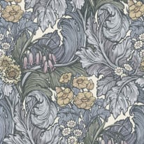 Galerie Hedgerovia Floral Blue Wallpaper - LB25135