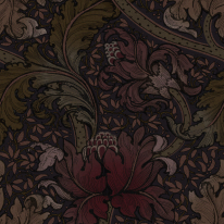 Galerie Morris Major Floral Red Wallpaper - LB25146