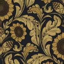 Galerie Sunnyside Up Floral Yellow/Blue Wallpaper - LB25147