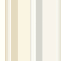 Ohpopsi Laid Bare Multi Stripe Linen Wallpaper - LBK50109W