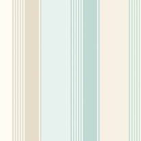 Ohpopsi Laid Bare Multi Stripe Turquoise Wallpaper - LBK50151W