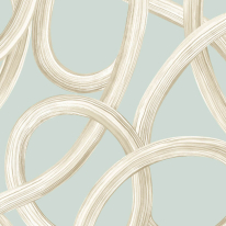 Ohpopsi Laid Bare Twisted Geo Opal Wallpaper - LBK50153W