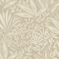Crown Sahara Leaf Natural Wallpaper - M1782