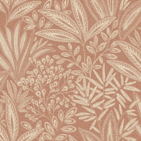 Crown Sahara Leaf Clay Wallpaper - M1783
