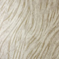 Crown Ember Abstract Fur Effect Natural Metallic Wallpaper - M1861