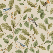 Crown Oakleigh Trail Natural Wallpaper - M1882