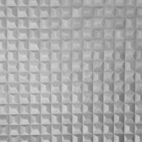 Vymura Romero 3D Effect Geometric Grey Metallic Wallpaper - M95684
