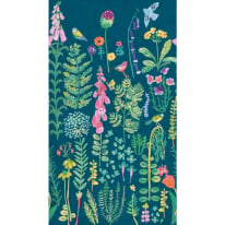 Grandeco Young Edition Painted Spring Teal Wall Mural - ML1902