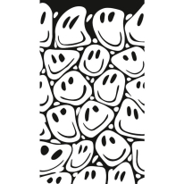 Grandeco Young Edition Winky Black/White Wall Mural - ML3101