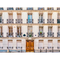 Grandeco Young Edition Parisian Facade Multi Wall Mural - ML3201