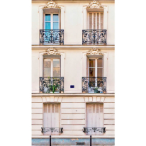 Grandeco Young Edition Parisian Facade Multi Wall Mural - ML3301
