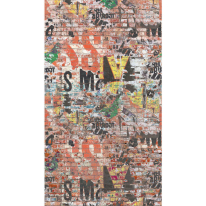 Grandeco Young Edition Graffiti Wall Multi Wall Mural - ML3801