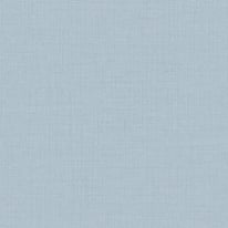 Grandeco Icon Linen Plain Texture Blue Wallpaper - MN1007