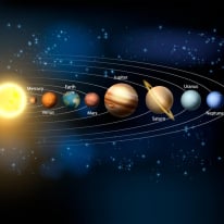 Origin Planets Multi Wall Mural - MUR160