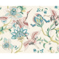 Origin Cranes in Flight Cream Multi Wall Mural - MUR261