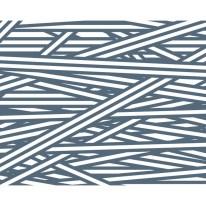Origin Striped Cross Pattern Blue Wall Mural - MUR289