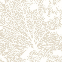 Origin Skeleton Leaf Sage Green Wall Mural - MUR358
