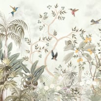 Origin Lemon Tree Forest Natural/Sage Wall Mural - MUR373