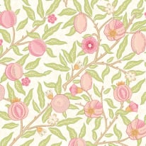 Origin Fruit and Foliage Rose/Apple Green Wall Mural - MUR391