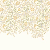 Origin Cascading Rosehip Gold/Olive Wall Mural - MUR401
