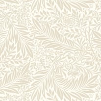 Origin Trailing Ferns Stone/Linen Wall Mural - MUR405