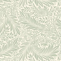 Origin Trailing Ferns Sage Green Wall Mural - MUR407