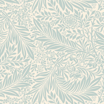 Origin Trailing Ferns Duck Egg Wall Mural - MUR408