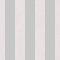 Muriva Darcy James Linen Stripe Pink/Silver Metallic Wallpaper - 173563