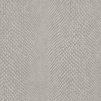 Galerie Enchanted Naja Snake Skin Effect Silver Metallic Wallpaper - NHW1036