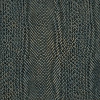 Galerie Enchanted Naja Snake Skin Effect Blue Metallic Wallpaper - NHW1038