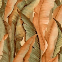 Galerie Enchanted Malay Banana Leaf Sage Wallpaper - NHW1042
