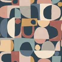 Ohpopsi Revive Configure Smoke Blush Wallpaper - REV50111W